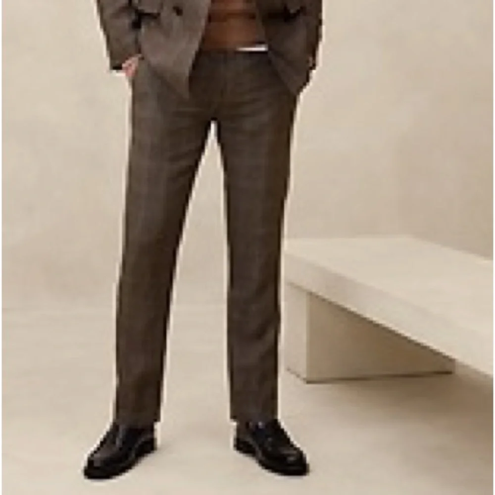 BANANA REPUBLIC SIMEON ITALIAN LINEN SUIT PANTS